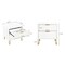 Manhattan Comfort 2-Piece DUMBO Standard 3-Drawer Dresser and DUMBO 2.0 Nightstand in White 2-DB02-WH - alternate 5